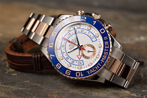 rolex yacht master ii 116681|yachtmaster ii two tone.